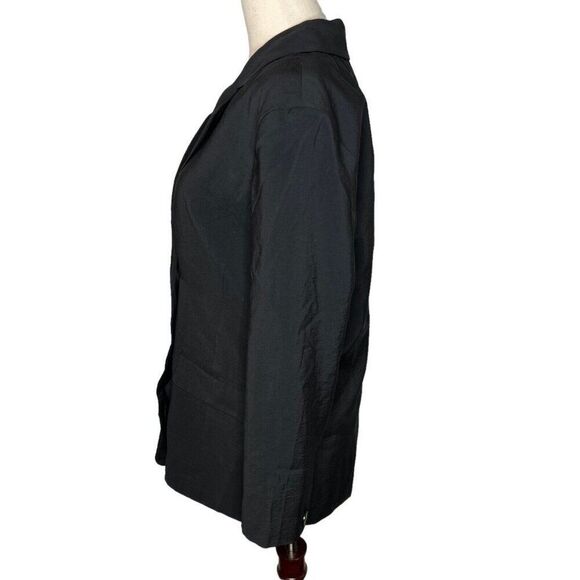 Madewell Relaxed Blazer in Softdrape Black Size L. NWT. - Picture 13 of 16